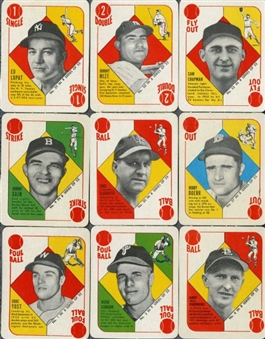 1951 Topps Blue Backs Complete Set of 52 Cards   